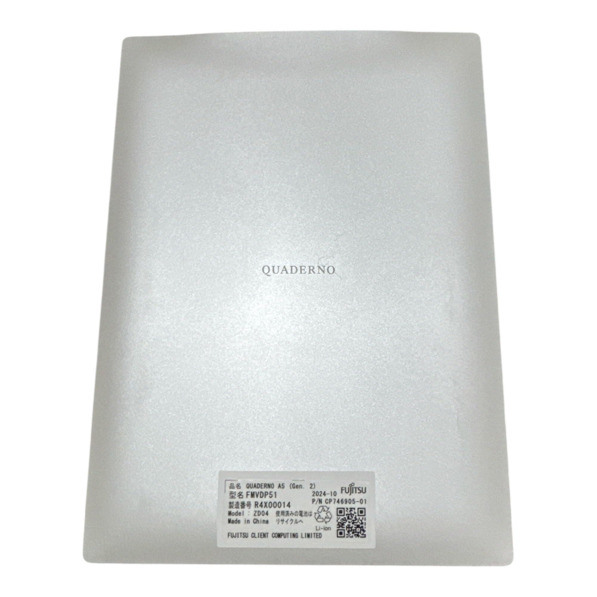 QUADERNO A5 Gen.2 (FMVDP51) LAMYペン 純正カバー FUJITSU QUADERNO